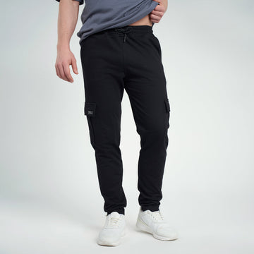 sweat pants black
