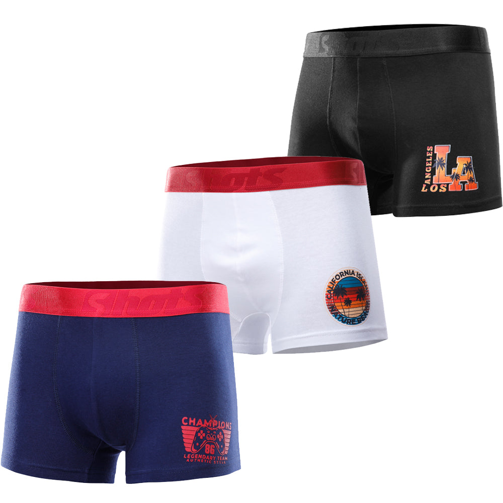 Smash  Boxer Shots pack of 3
