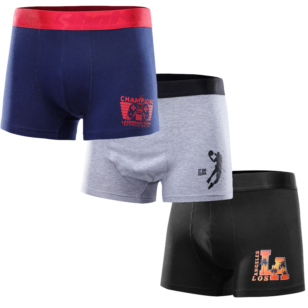 Smash  Boxer Shots pack of 3