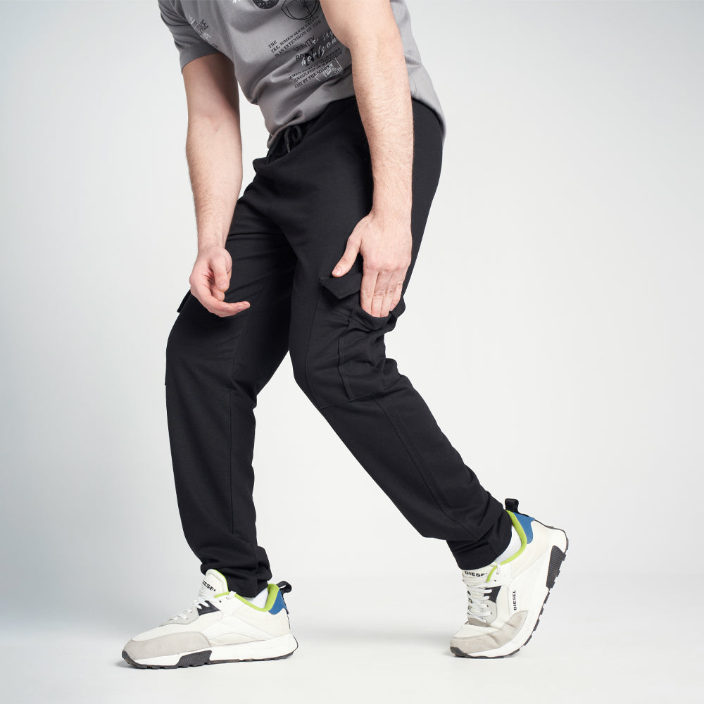 sweat pants black