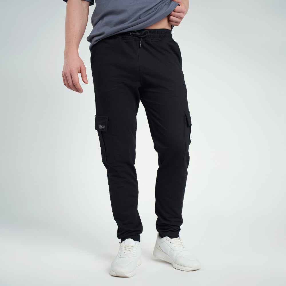 sweat pants black