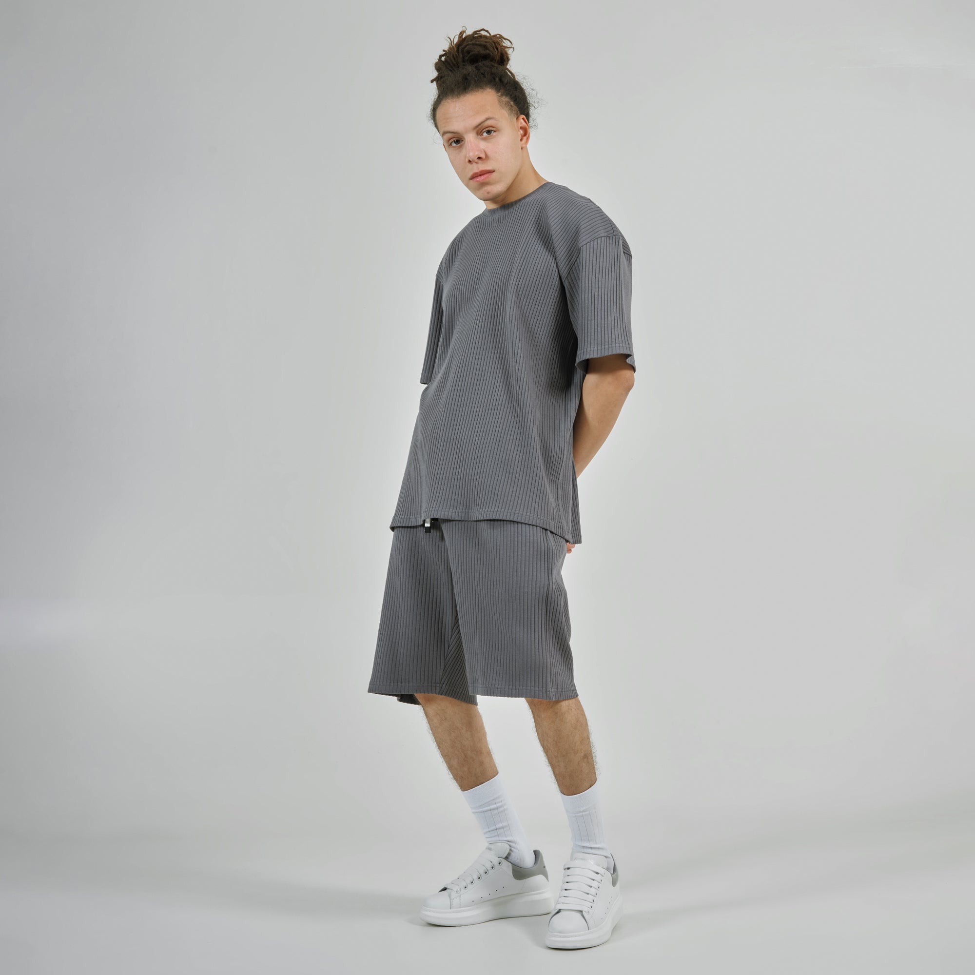 Lite set loose fit  summer T-SHIRT+SHORT