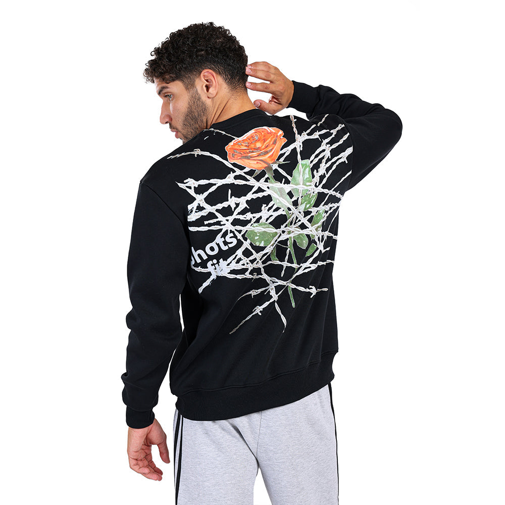 Sweatshirt OVERSIZE FIT Black.