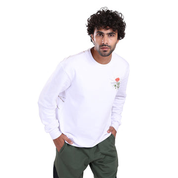 Sweatshirt OVERSIZE FIT White