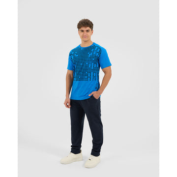 set summer T-shirt & pants (Blue)