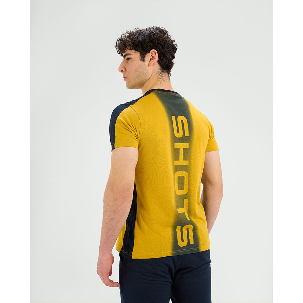 set summer T-shirt & pants (Yellow)