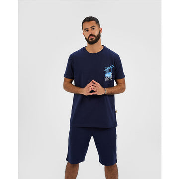 set summer T-shirt & Short  (Navy)