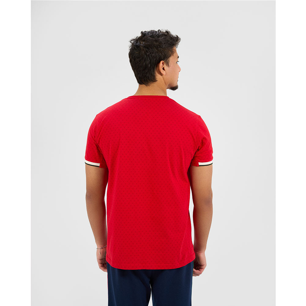 set summer T-shirt & pants (Red)