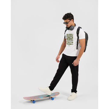 set summer T-shirt & pants (White)