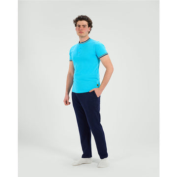 set summer T-shirt & pants (Light Blue)