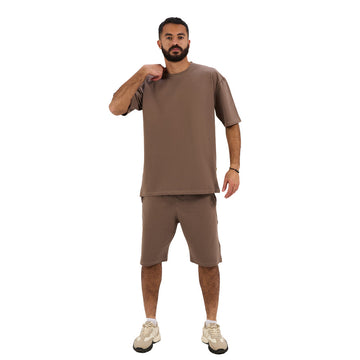 BASIC SHORTS SET (Coffee)