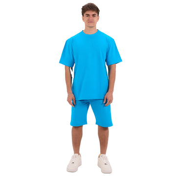 BASIC SHORTS SET (Turquoise )